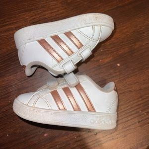 Baby Adidas Rose Gold